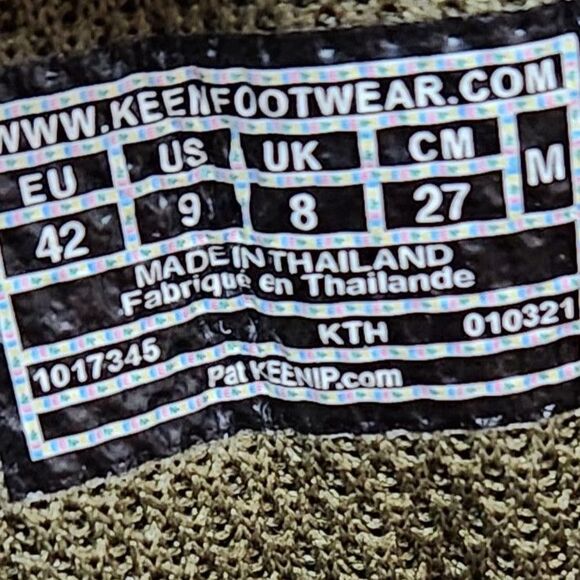 Keen Targhee II Waterproof | Men's size 9 | Canteen / Dk Olive - Picture 11 of 12